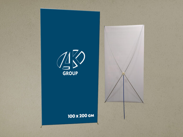 Стенд Х-Банер Professional 100×200 см - Зображення 1