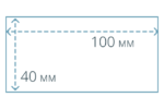 Бірка 40x100 - Зображення 2